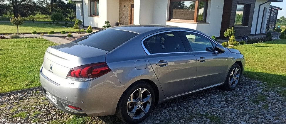 Peugeot 508 cena 31900 przebieg: 230000, rok produkcji 2014 z Rawicz małe 277